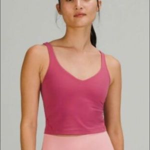 lululemon pink lychee align tank NWT size 4
